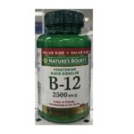 Nature's Bounty Quick Dissolve Vitamin B-12 2500mcg 120 Tablets