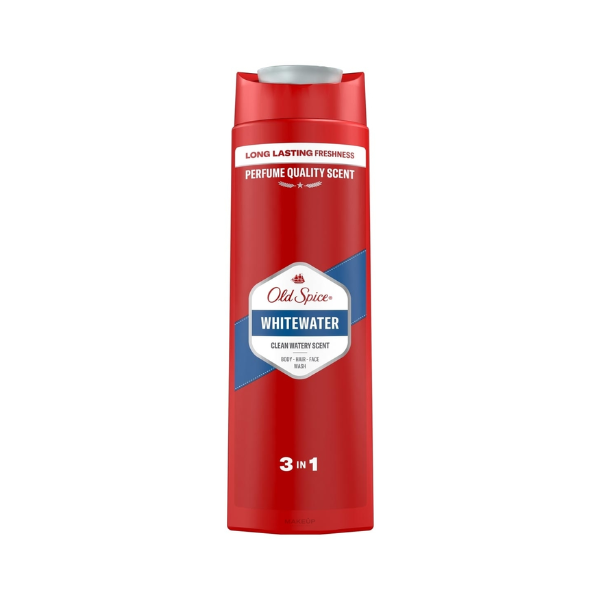 1 (5) Old Spice 3 In 1 Shower Gel Whitewater 250ml - Image 1