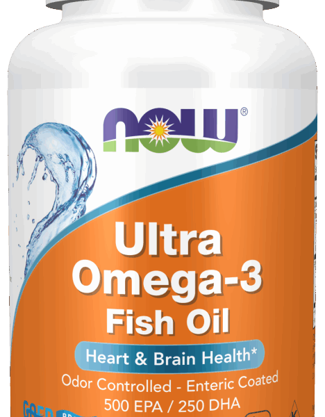 Now Foods Ultra Omega-3 Fish Oil (Bovine Gelatin) 90 Softgels