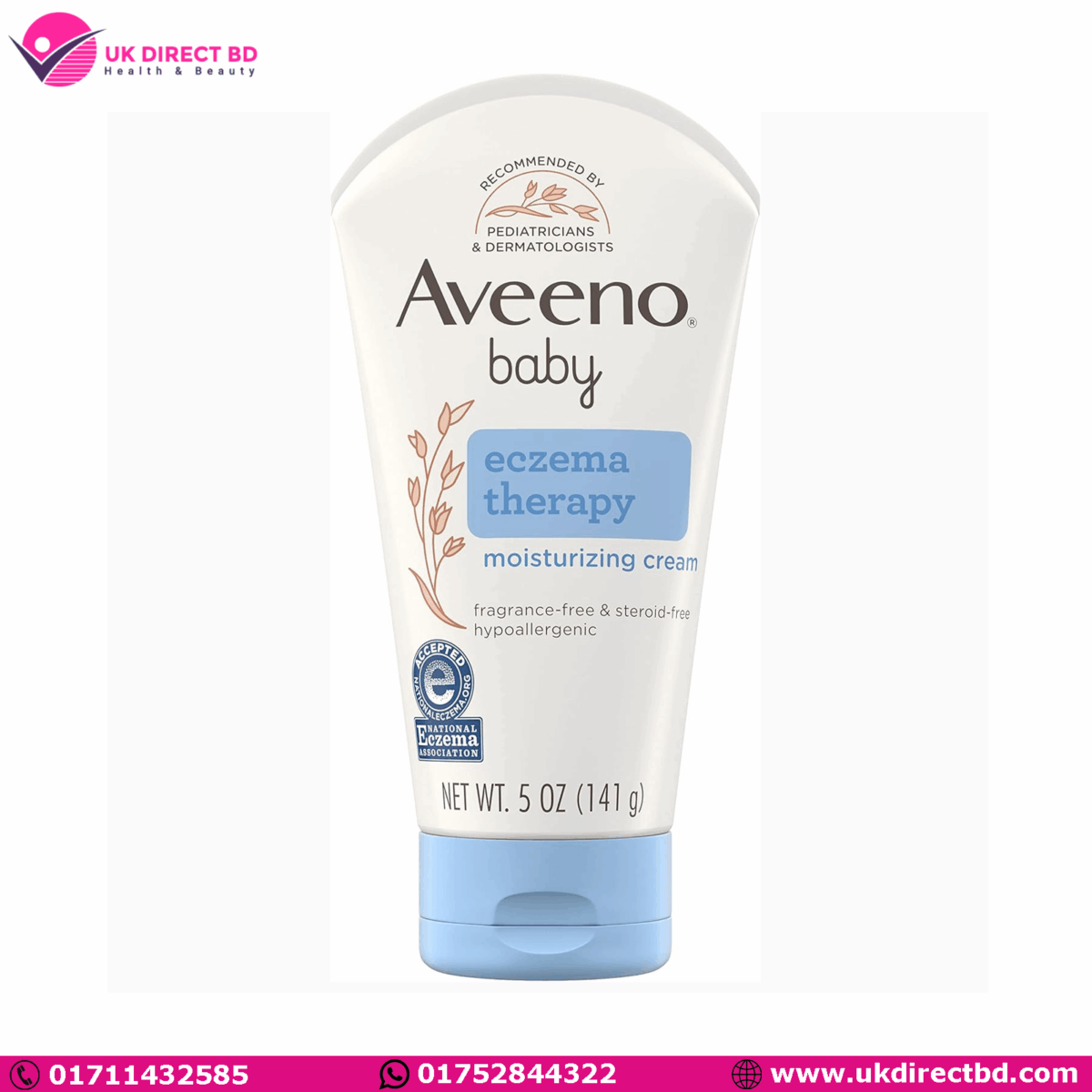 Aveeno Baby Eczema Therapy Moisturizing Cream 141g - Image 1