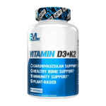 Evlution Nutrition Vitamin D3 + K2 60 Capsules