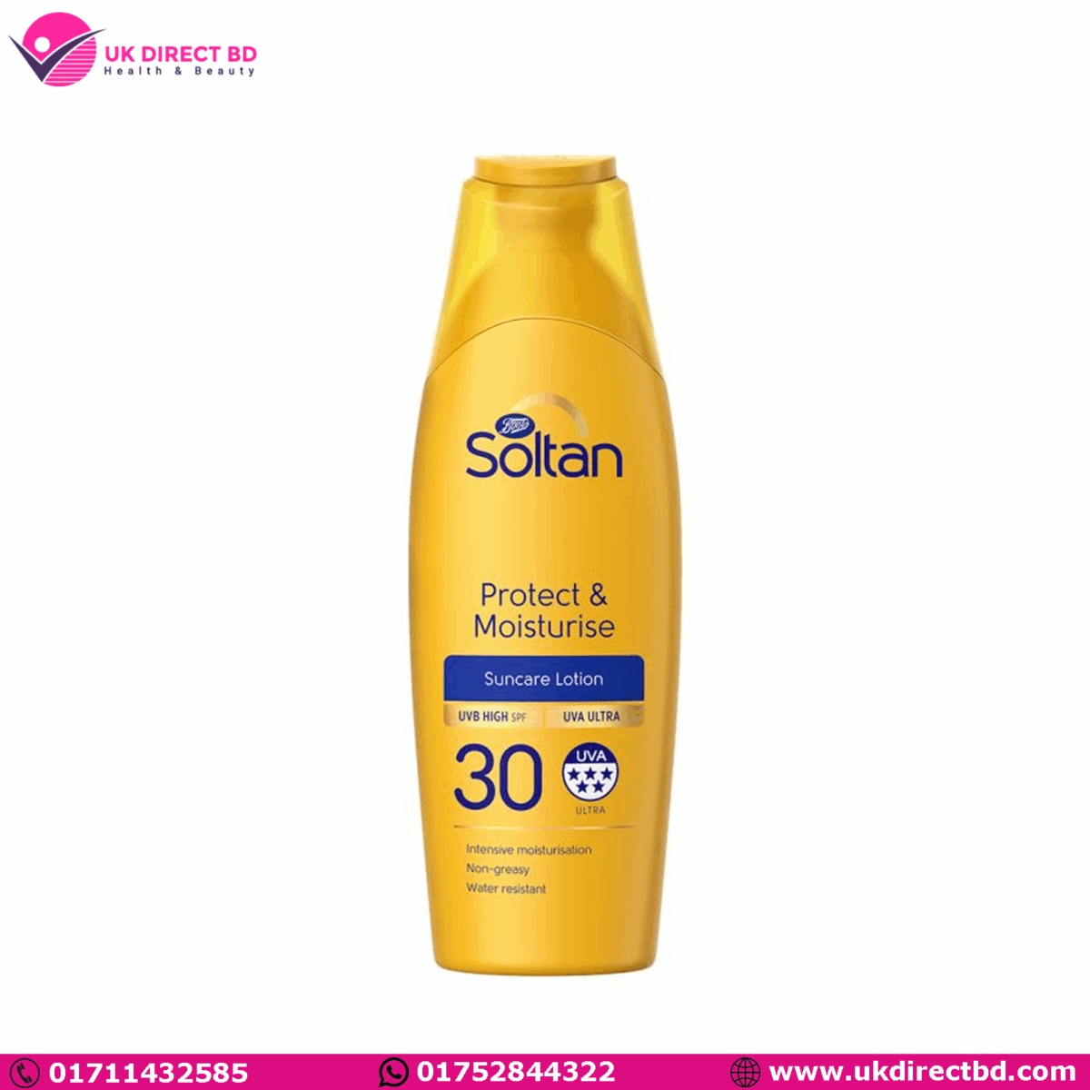 Soltan Protect & Moisturise Suncare Lotion spf 30 200 ml - Image 1