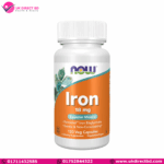 NOW Foods Iron 18mg 120 Veg Capsules