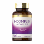 Carlyle B-Complex Vitamin with B12 High Potency Formula 300 Tablets