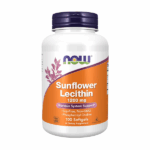 Now Foods Sunflower Lecithin Non GMO 1200mg 100 Softgels