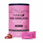 Vifssg Pure Himalayan Shilajit Gold 3000mg 60 Gummies