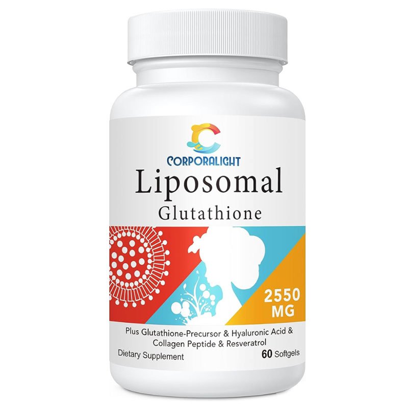 Corporalight Liposomal Glutathione (2550mg) 60 softgels – UK Direct BD