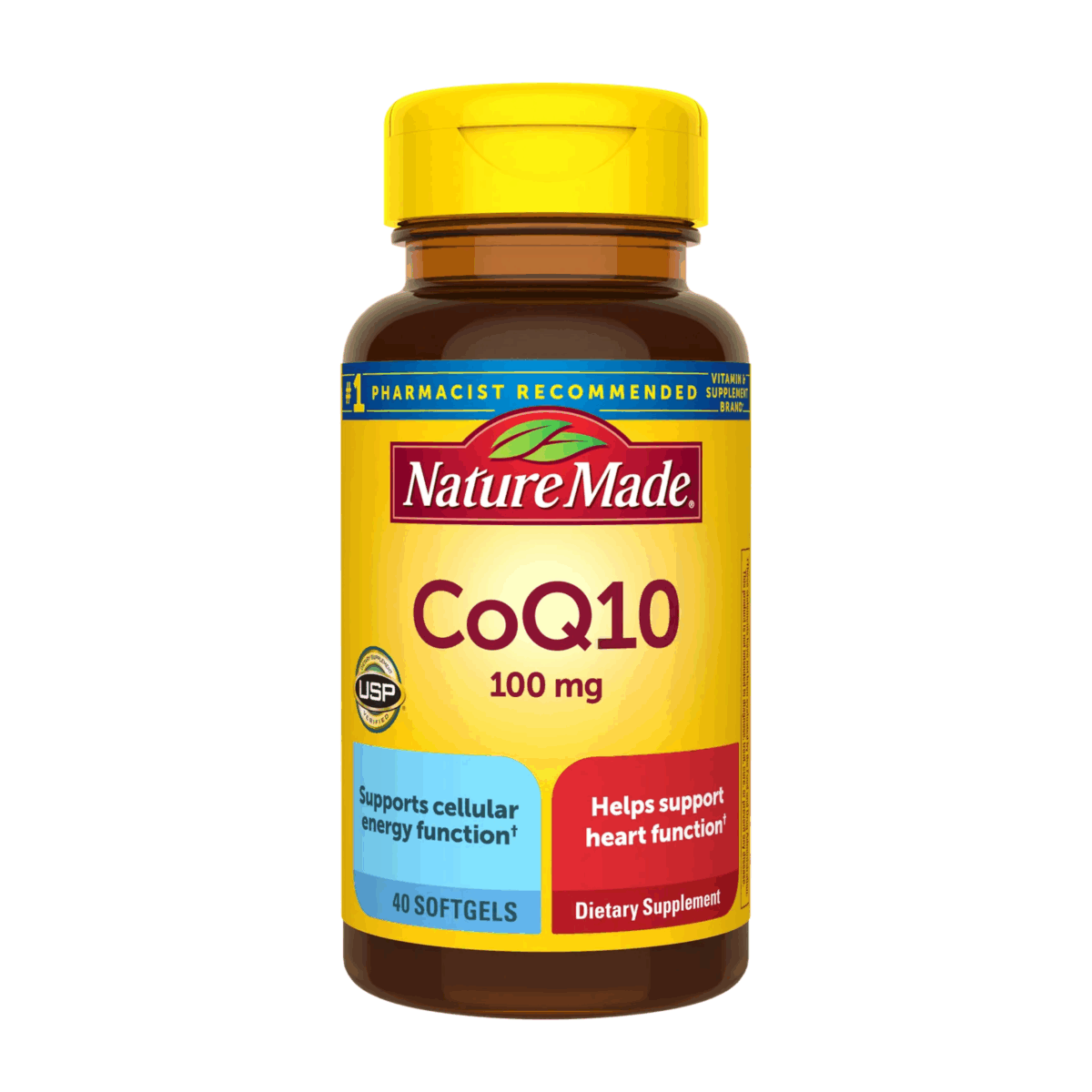 Nature Made CoQ10 100mg 40 Softgels - Image 1