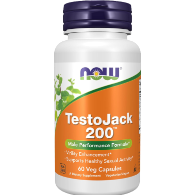 Now Foods TestoJack 200 60 Veg Capsules