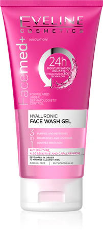 Eveline Facemed+ Hyaluronic Face Wash Gel 150 ml