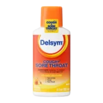 Delsym® Cough+ Sore Throat Honey Flavored Liquid