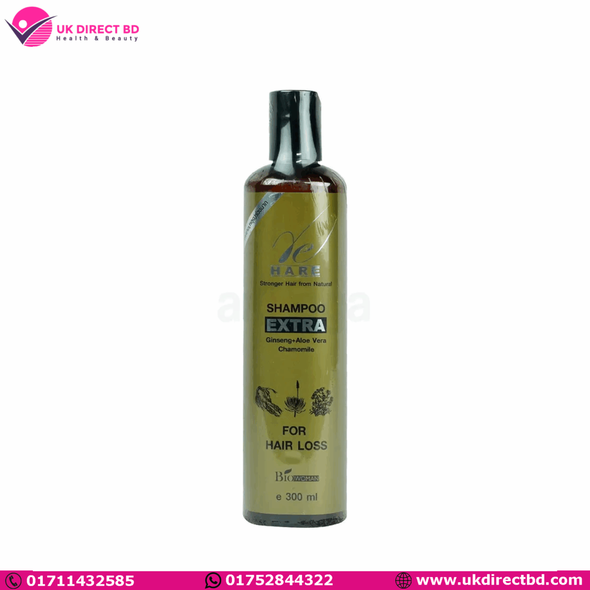BioWoman Re Hare Shampoo Extra for Hair Loss - Image 1