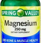 Spring Valley Magnesium 250mg 250 Count Tablets Bone & Muscle Health Magnesium Tablets