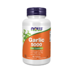 NOW Foods Garlic 5,000 Enteric Coated Odor Controlled 90 Tablets