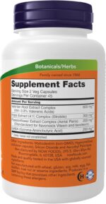 Now Foods Sleep 90 Vegetarian Capsules - Image 3