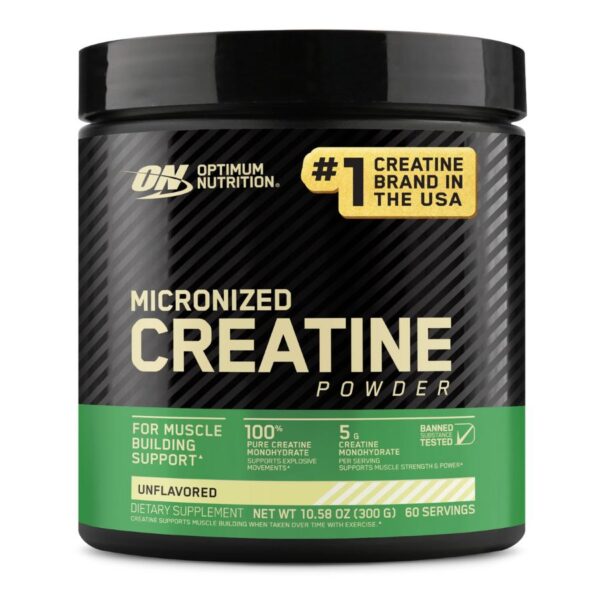 OPTIMUM NUTRITION Micronized Creatine Monohydrate Powder 300g