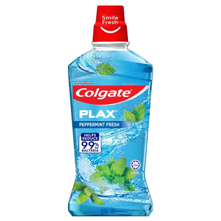 ColgateMouthwashPeppermintObatKumur1_7b3b9b6b-89a7-4ede-a181-5d87cf1ddf61_900x900 Colgate Mouthwash Plax Peppermint 750ml - Image 1