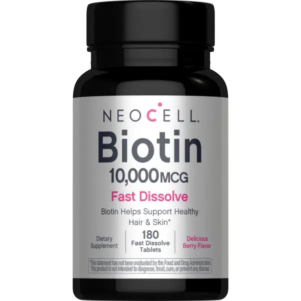 NeoCell Biotin Fast Dissolve 10000mcg 180 Tablets