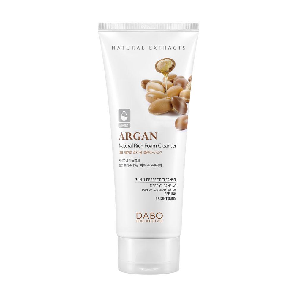 dabo-argan-natural-rich-foam-cleanser(1) Dabo Argan Natural Rich Foam Cleanser - Image 1