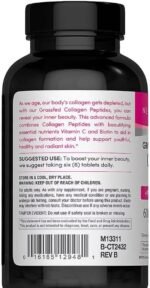 NeoCell Grassfed Collagen Peptides + Vitamin C & Biotin 360 Tablets - Image 2