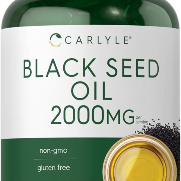 Carlyle Black Seed Oil 2000mg 70 Softgel Capsules