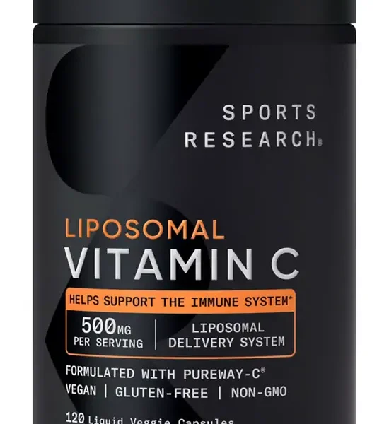 Sports Research Vitamin C Liposomal 500mg 120ct