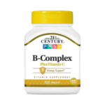 21st Century B-Complex Plus Vitamin C 100 Tablets