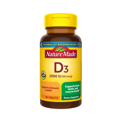 Untitled design (23) Nature Made Vitamin D3 2000 IU 100 Tablets - Image 1