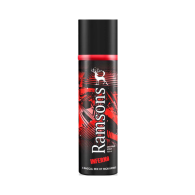 Untitled design (34) Ramsons Inferno Deodorant Spray 130ml - Image 1