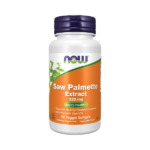NOW Supplements Saw Palmetto Extract 320mg 90 Veg Softgels
