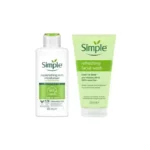 Simple Replenishing Rich Moisturiser 125ml & Refreshing Facial Wash 150ml Combo