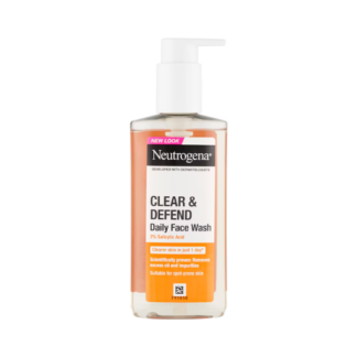 Neutrogena Clear & Defend Daily Face Wash 2% Salicylic Acid 200 ml