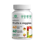 Deal Supplements Nature’s Fruits & Veggies Supplement 240 Veggie Capsules