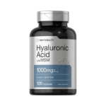 Horbaach Hyaluronic Acid with MSM 1000mg 120 Capsules
