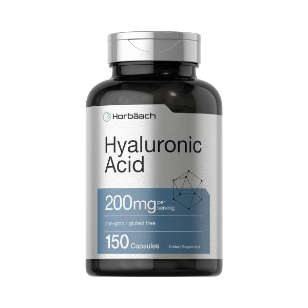 7 Horbaach Hyaluronic Acid Supplement 200 mg 150 Capsules - Image 1