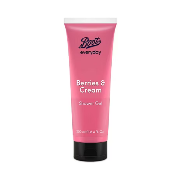 1 (21) Boots Everyday Berries & Cream Shower Gel 250ml - Image 1