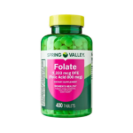 Spring Valley Folate - Folic Acid  800mcg 400 Tablets
