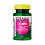 Spring Valley Biotin 10000mcg 60 Tablets