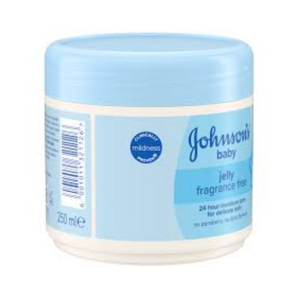 3337875945622 (9) Johnson’s Baby Jelly Fragrance Free 250ml - Image 1