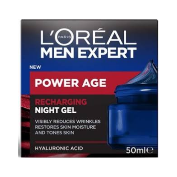 Untitled design (6) L’Oreal Paris Men Expert Power Age Night Gel - Image 1