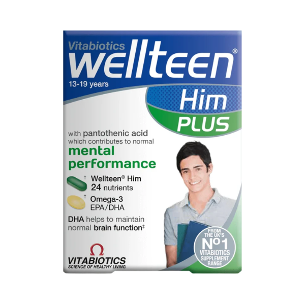 Untitled design (6) Vitabiotics Wellteen Him Plus 56 Tablets - Image 1
