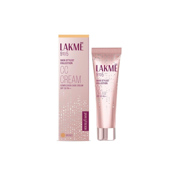 1 (80) Lakme 9to5 Complexion Care Cream Bronze 30g - Image 1