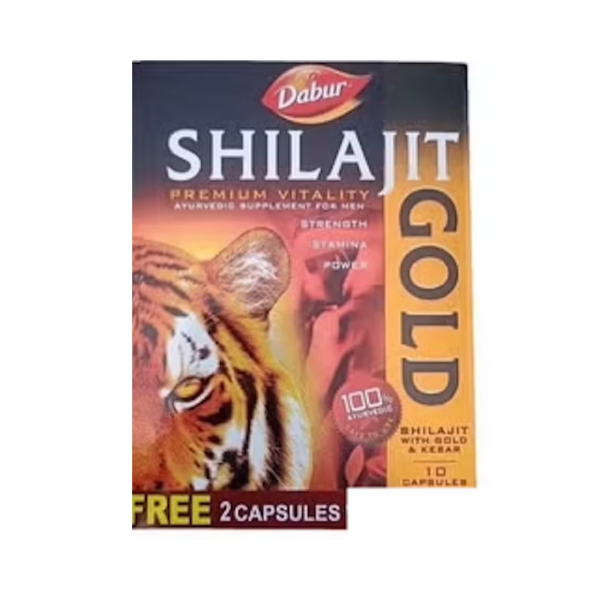 1 (27) Dabur Shilajit Gold 10+ 2 Caps Free - Image 1
