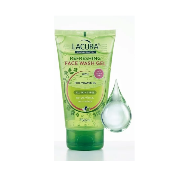 1 (7) Lacura Refreshing Face Wash Gel 150ml - Image 1