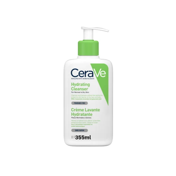 Product (22) Cerave Hydrating Cleanser For Normal To Dry Skin 355ml - Image 1
