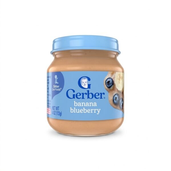 Gerber Banana Blueberry Jar 113g